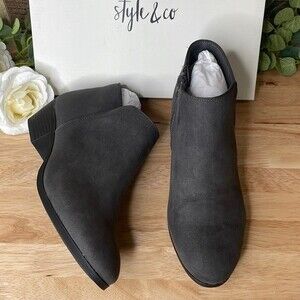 Style & Co Wileyy Ankle Booties 8W